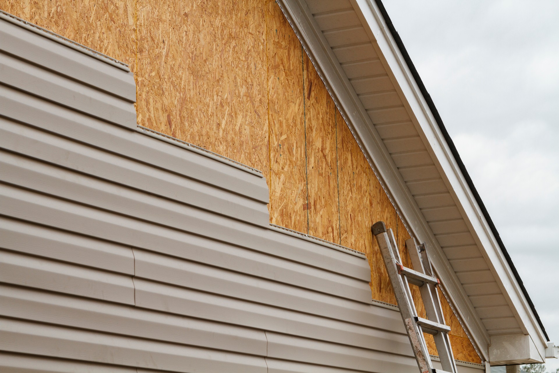 Vinyl Siding Installation On A House In The South